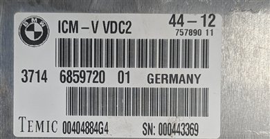 Thumbnail 5: 2013 BMW 650I GRAN COUPE F06 ACTIVE SUSPENSION VDC CONTROL MODULE