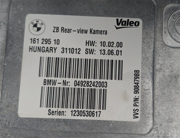 Thumbnail 6: 10-19 BMW 2 3 4 5 6 7 SERIES F01 F02 F10 F12 F22 F30 F32 REARVIEW CAMERA MODULE