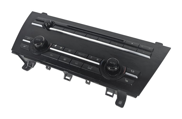 2013 BMW 650I GRAN COUPE F06 FRONT HEATER AC CLIMATE CONTROL PANEL