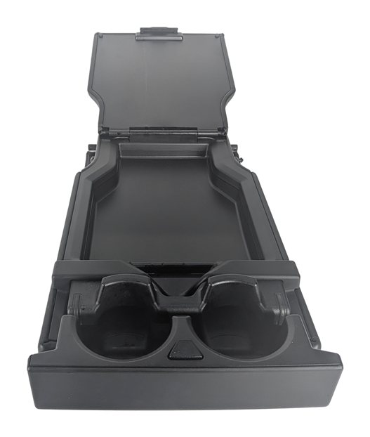 Thumbnail 4: 2013 BMW 650I GRAN COUPE F06 REAR CENTER SEAT ARMREST CUP HOLDER (Black)