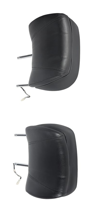Thumbnail 3: 12-19 BMW 6 SERIES (F06 F12 F13) FRONT LEFT DRIVER SEAT HEADREST (BLACK LEATHER)