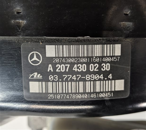 Thumbnail 7: 14-17 MERCEDES C E CLASS (W204 W212 C207) POWER BRAKE BOOSTER w/MASTER CYLINDER