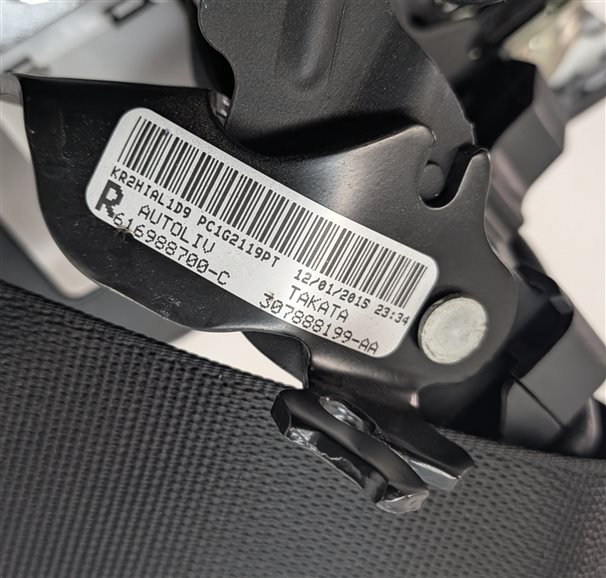 Thumbnail 5: 13-17 MERCEDES E-CLASS A207 C207 RIGHT PASSENGER SEATBELT RETRACTOR (Black)