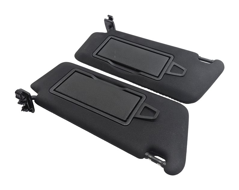 10-17 MERCEDES C250 C350 E350 E400 E550 (C204 C207) FRONT SUNVISOR SET-2 (Black)