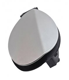 Thumbnail 3: 10-17 MERCEDES E-CLASS (W207) COUPE CONVERTIBLE FUEL TANK DOOR LID TRIM (Silver)