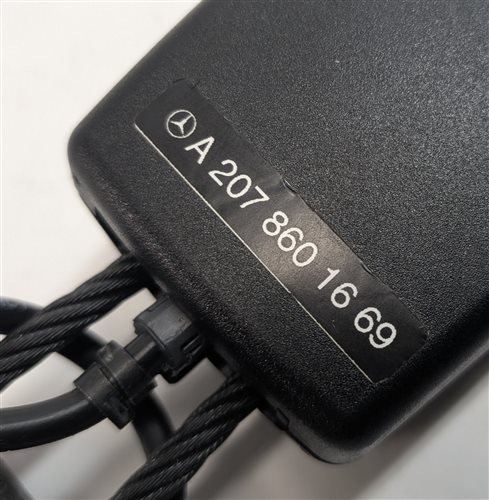 Thumbnail 6: 10-17 C E CLASS (W204 W207) COUPE CONVERTIBLE RIGHT PASSENGER SEATBELT RECEIVER