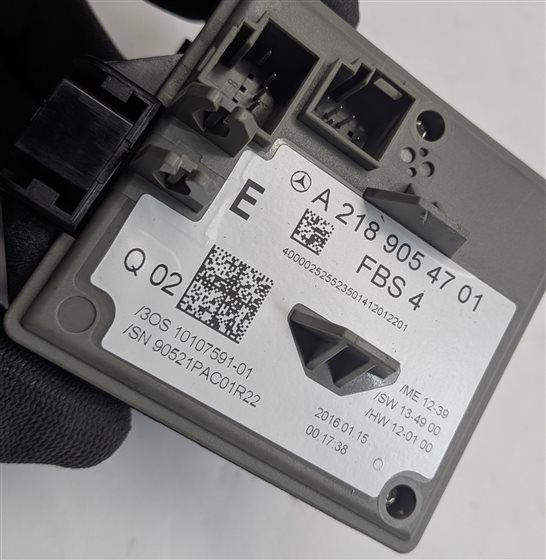 Thumbnail 6: 15-16 MERCEDES E GT CLS CLASS (W212 W190 W218) DASH KEY IGNITION CONTROL MODULE