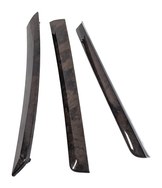 Thumbnail 21: 2016 MERCEDES E400 COUPE (C207) DASH DOOR TRIM INLAY SET/8 (Burred Walnut)