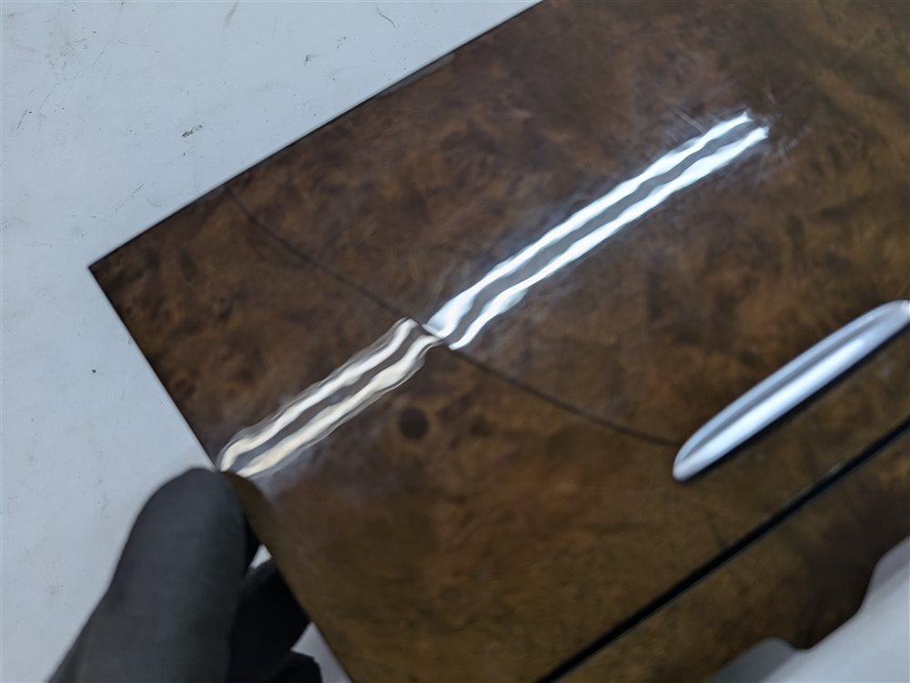 Thumbnail 8: 2016 MERCEDES E400 COUPE (C207) DASH DOOR TRIM INLAY SET/8 (Burred Walnut)