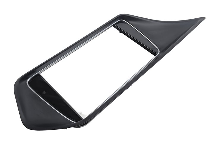 2016 MERCEDES E400 COUPE (C207) DASH COMAND SCREEN TRIM BEZEL (Burred Walnut)