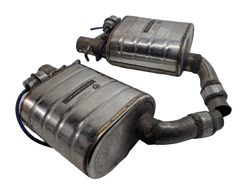 Thumbnail 4: 2016 MERCEDES E400 COUPE (C207) REAR VALVED EXHAUST MUFFLER SET/2 AFTERMARKET