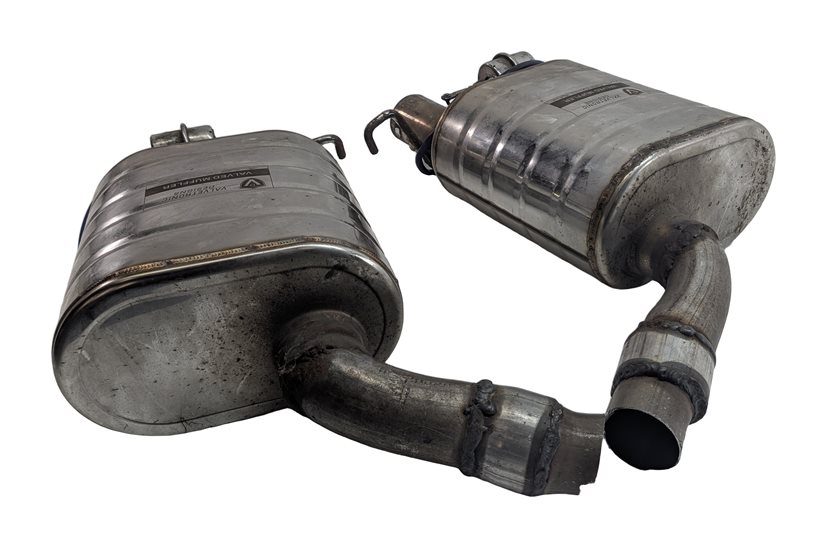 Thumbnail 5: 2016 MERCEDES E400 COUPE (C207) REAR VALVED EXHAUST MUFFLER SET/2 AFTERMARKET