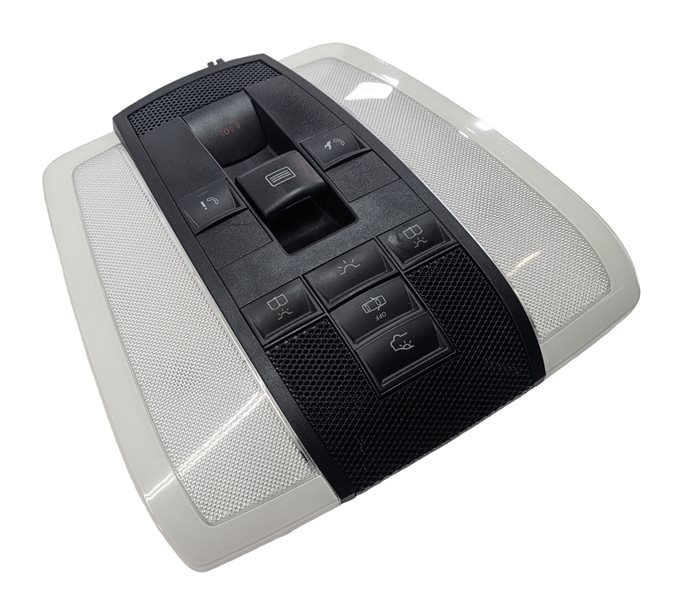 2016 MERCEDES E400 COUPE (C207) FRONT OVERHEAD ROOF DOME COURTESY LIGHT (Black)