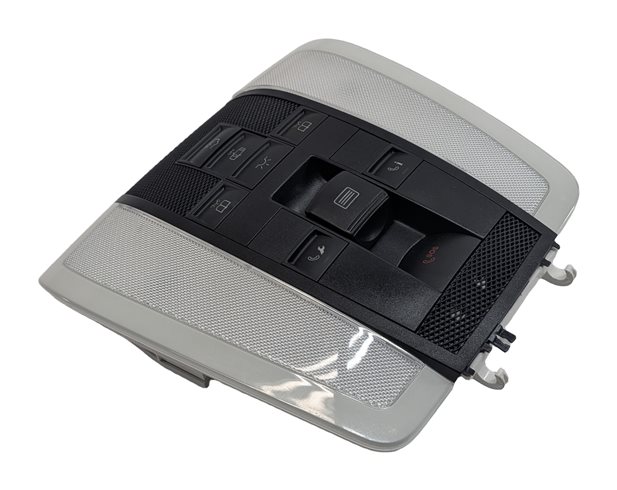 Thumbnail 5: 2016 MERCEDES E400 COUPE (C207) FRONT OVERHEAD ROOF DOME COURTESY LIGHT (Black)