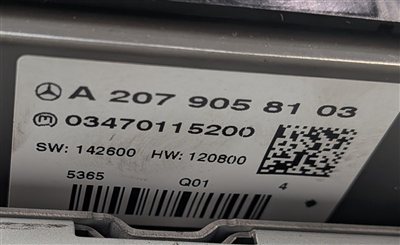 Thumbnail 6: MERCEDES 15-16 CLS 16 E CLASS (W212 C218) CD PLAYER NAVIGATION RADIO HEAD UNIT