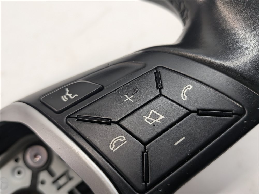 Thumbnail 6: 16-17 E250 E350 E400 E550 (W212) WALNUT STEERING WHEEL w/PADDLES (Black)