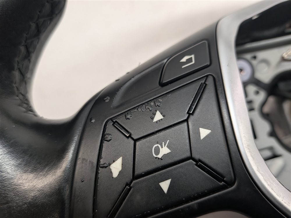 Thumbnail 7: 16-17 E250 E350 E400 E550 (W212) WALNUT STEERING WHEEL w/PADDLES (Black)