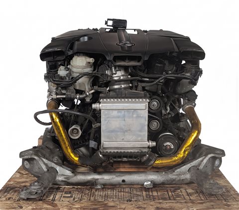 Thumbnail 3: 2015-2017 MERCEDES E400 CLS400 A207 3.0L RWD ENGINE MOTOR ASSEMBLY (61k)