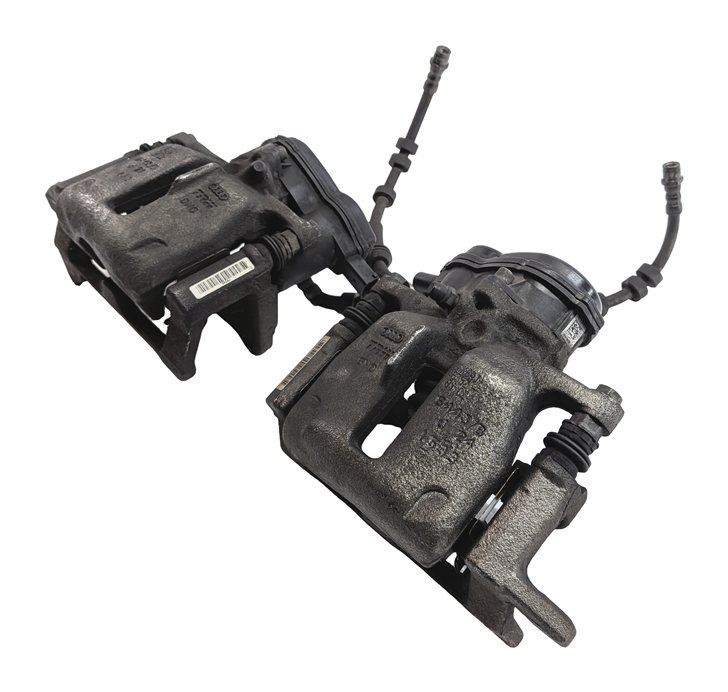 Thumbnail 3: 09-17 AUDI A4 A5 Q5 (B8 8K 8T 8R) REAR LEFT & RIGHT BRAKE CALIPER SET w/ACTUATOR