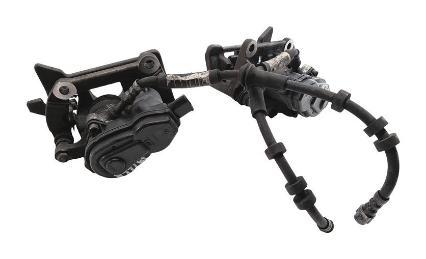 Thumbnail 4: 09-17 AUDI A4 A5 Q5 (B8 8K 8T 8R) REAR LEFT & RIGHT BRAKE CALIPER SET w/ACTUATOR