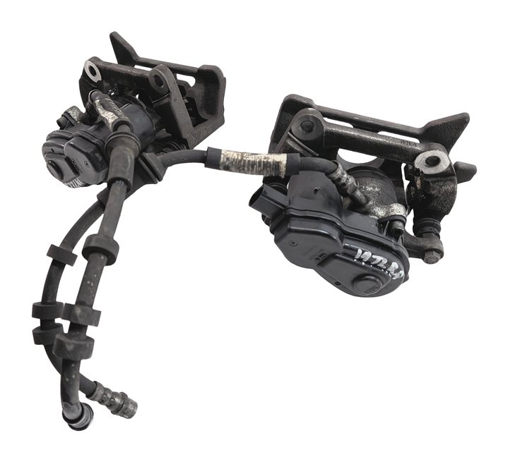 Thumbnail 5: 09-17 AUDI A4 A5 Q5 (B8 8K 8T 8R) REAR LEFT & RIGHT BRAKE CALIPER SET w/ACTUATOR