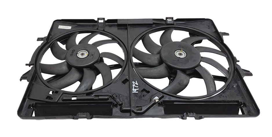 Thumbnail 2: 09-17 AUDI A4 A5 Q5 S4 (B8 8T 8R) 2.0L 3.0L 3.2L RADIATOR COOLING FAN w/ SHROUD