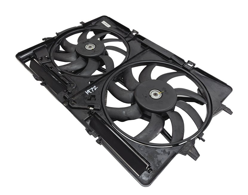 Thumbnail 3: 09-17 AUDI A4 A5 Q5 S4 (B8 8T 8R) 2.0L 3.0L 3.2L RADIATOR COOLING FAN w/ SHROUD