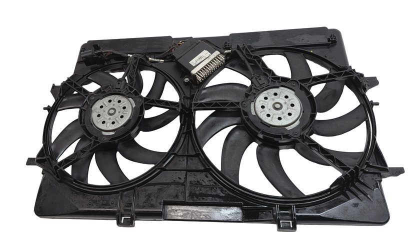 Thumbnail 4: 09-17 AUDI A4 A5 Q5 S4 (B8 8T 8R) 2.0L 3.0L 3.2L RADIATOR COOLING FAN w/ SHROUD