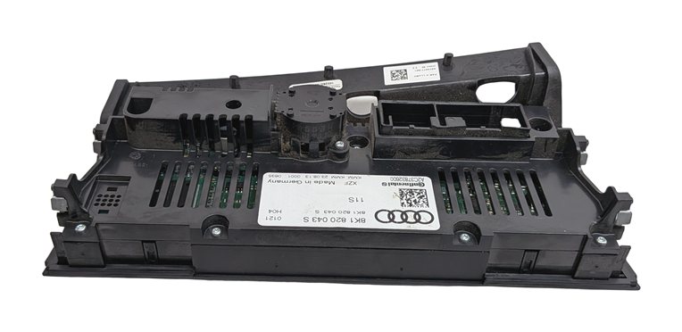Thumbnail 5: 13-16 AUDI A4 A5 Q5 S4 S5 FRONT A/C HEATER CLIMATE CONTROL PANEL w/o HEATED SEAT