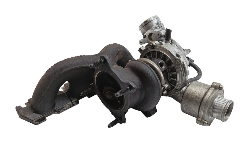 Thumbnail 2: 2012-2017 AUDI A4 A5 A6 Q5 ALLROAD (B8 8K 8R 8T) 2.0L TURBO ENGINE TURBOCHARGER