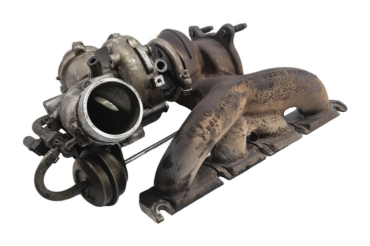 Thumbnail 4: 2012-2017 AUDI A4 A5 A6 Q5 ALLROAD (B8 8K 8R 8T) 2.0L TURBO ENGINE TURBOCHARGER