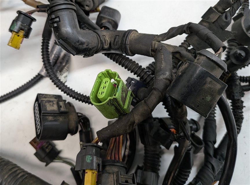 Thumbnail 6: 2014 AUDI A5 (B8 8T) 2.0L (CPMB) ENGINE MOTOR WIRE WIRING HARNESS LOOM ASSEMBLY