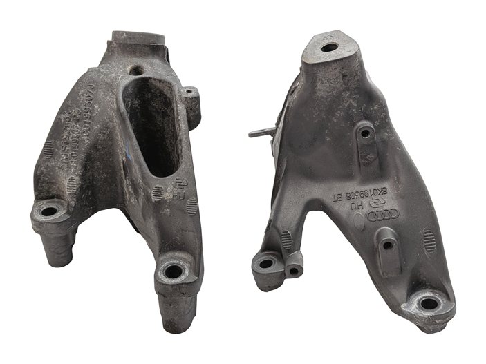 Thumbnail 2: 2014 AUDI A5 (B8 8T) 2.0L (CPMB) ENGINE MOTOR MOUNT BRACKET LEFT/RIGHT SET/2