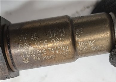 Thumbnail 6: 2014 AUDI A5 (B8 8T) 2.0L (CPMB) ENGINE OXYGEN O2 LAMBDA SENSOR PRE POST SET/2
