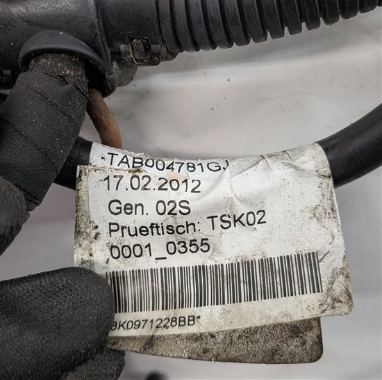 Thumbnail 10: 2014 AUDI A5 (B8 8T) 2.0L (CPMB) ENGINE ALTERNATOR STARTER WIRE WIRING HARNESS