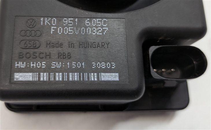 Thumbnail 5: 2014 AUDI A5 (B8 8T) ANTI THEFT BURGLAR ALARM HORN SIREN BACKUP BATTERY UNIT