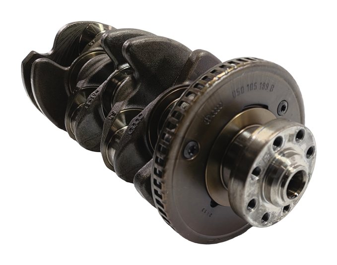 Thumbnail 3: 2014 AUDI A5 (B8 8T) 2.0L (CPMB) ENGINE MOTOR CRANKSHAFT CRANK SHAFT ASSEMBLY