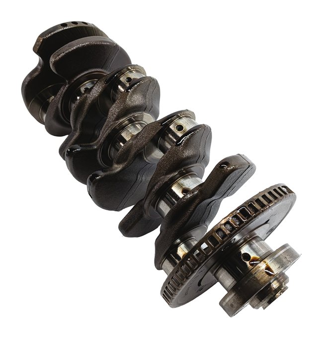 Thumbnail 5: 2014 AUDI A5 (B8 8T) 2.0L (CPMB) ENGINE MOTOR CRANKSHAFT CRANK SHAFT ASSEMBLY