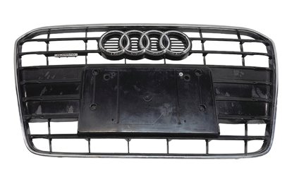 Thumbnail 2: 2013-2016 AUDI A5 (B8 8T) FRONT CENTER HOOD PRIMARY AIR VENT GRILLE TRIM