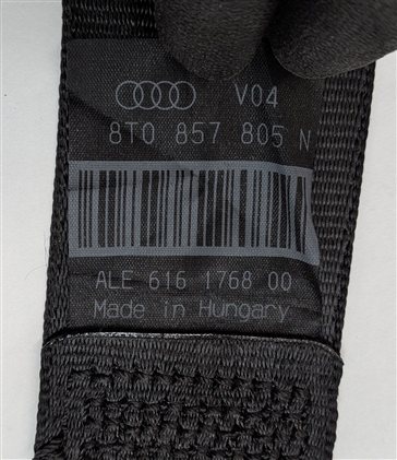 Thumbnail 7: 2014 AUDI A5 (B8 8T) REAR RIGHT SEAT SEATBELT RETRACTOR (Black)