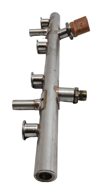 Thumbnail 3: 2014 AUDI A5 (B8 8T) 2.0L (CPMB) ENGINE FUEL INJECTOR RAIL w/PRESSURE SENSOR