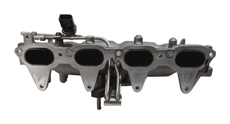 Thumbnail 2: 13-14 AUDI A4 A5 ALLROAD Q5 B8 8K 8T 2.0L TURBO ENGINE INTAKE MANIFOLD DIFFUSER