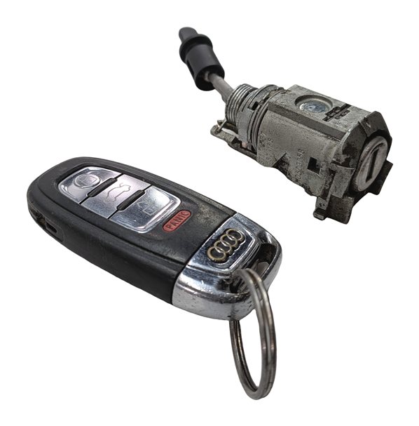 Thumbnail 4: 2014 AUDI A5 (B8 8T) 2.0L CPMB ENGINE ECM BCM GATEWAY IMMOBILIZER MODULE KEY SET