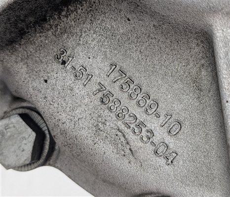 Thumbnail 10: 11-17 BMW X5 X6 (E70 E71) 3.0L / 4.4L TURBO FRONT DIFFERENTIAL GEAR CARRIER 3.15