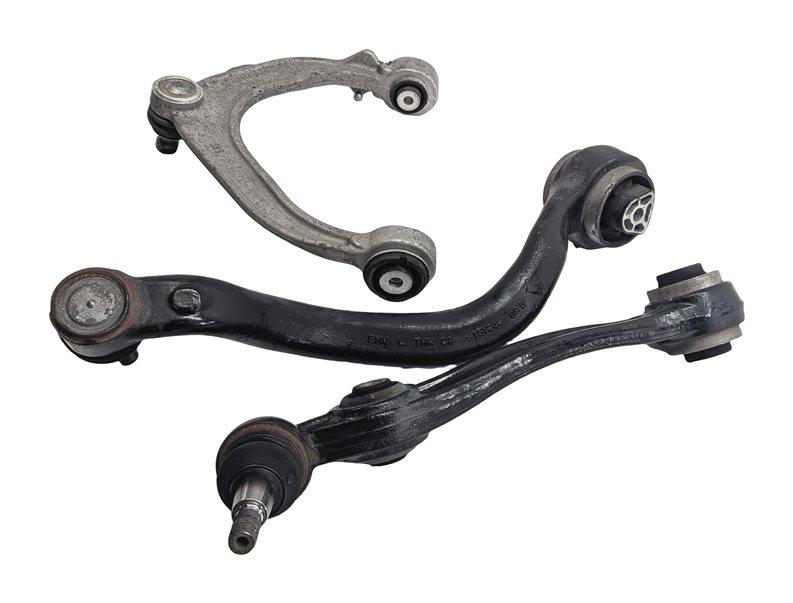 Thumbnail 3: 2014-2019 BMW X5 X6 (F15 F16) LEFT FRONT DRIVER CONTROL ARM SET-2 (w/o ACTIVE)