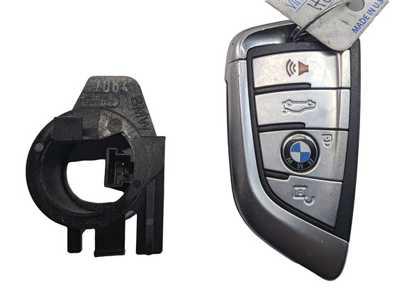 Thumbnail 4: 14-18 BMW X5 (F15) SPEEDOMETER ECM DME CAS IMMOBILIZER KEY MODULE SET MPH (97k)