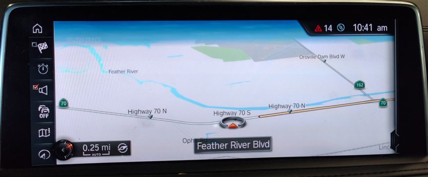 Thumbnail 1: 17-19 BMW X5 X5M X6 X6M (F15 F16) FRONT DASH NAVIGATION DISPLAY SCREEN 10.25"