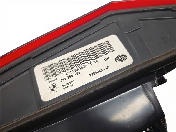 Thumbnail 8: 14-18 BMW X5 X5M ///M (F15 F85) RIGHT PASSENGER REAR INNER TAILLIGHT LIGHT LAMP