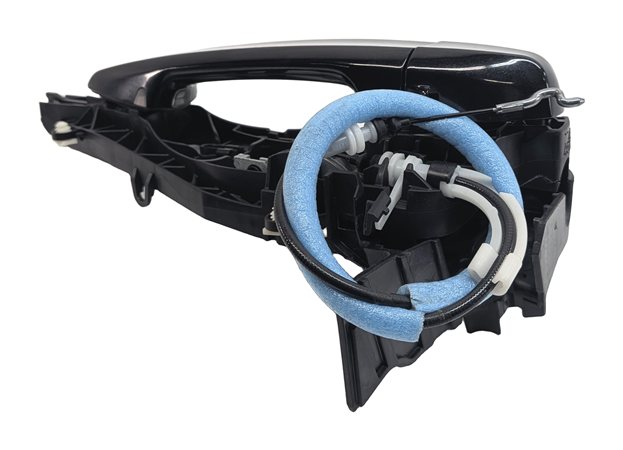 Thumbnail 4: 14-21 BMW X1 X2 X5 X6 (F15 F16 F39 F48) FRONT LEFT COMFORT DOOR HANDLE (Black)