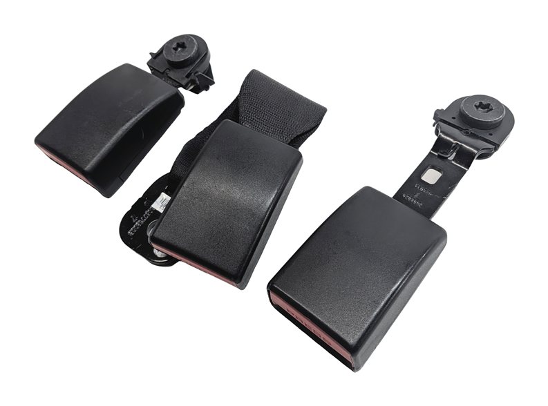Thumbnail 3: 2017 BMW X5 (F15) REAR SEAT SEATBELT BUCKLE RECEIVER SET/3 (Ivory)